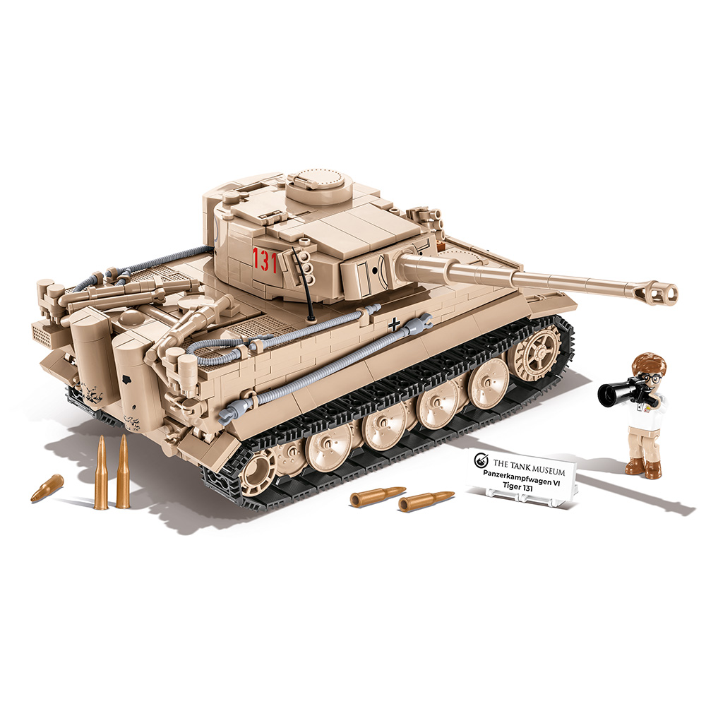 Cobi Historical Collection Bausatz Panzer PzKpfw VI Tiger 131 850 Teile 2556 Bild 1
