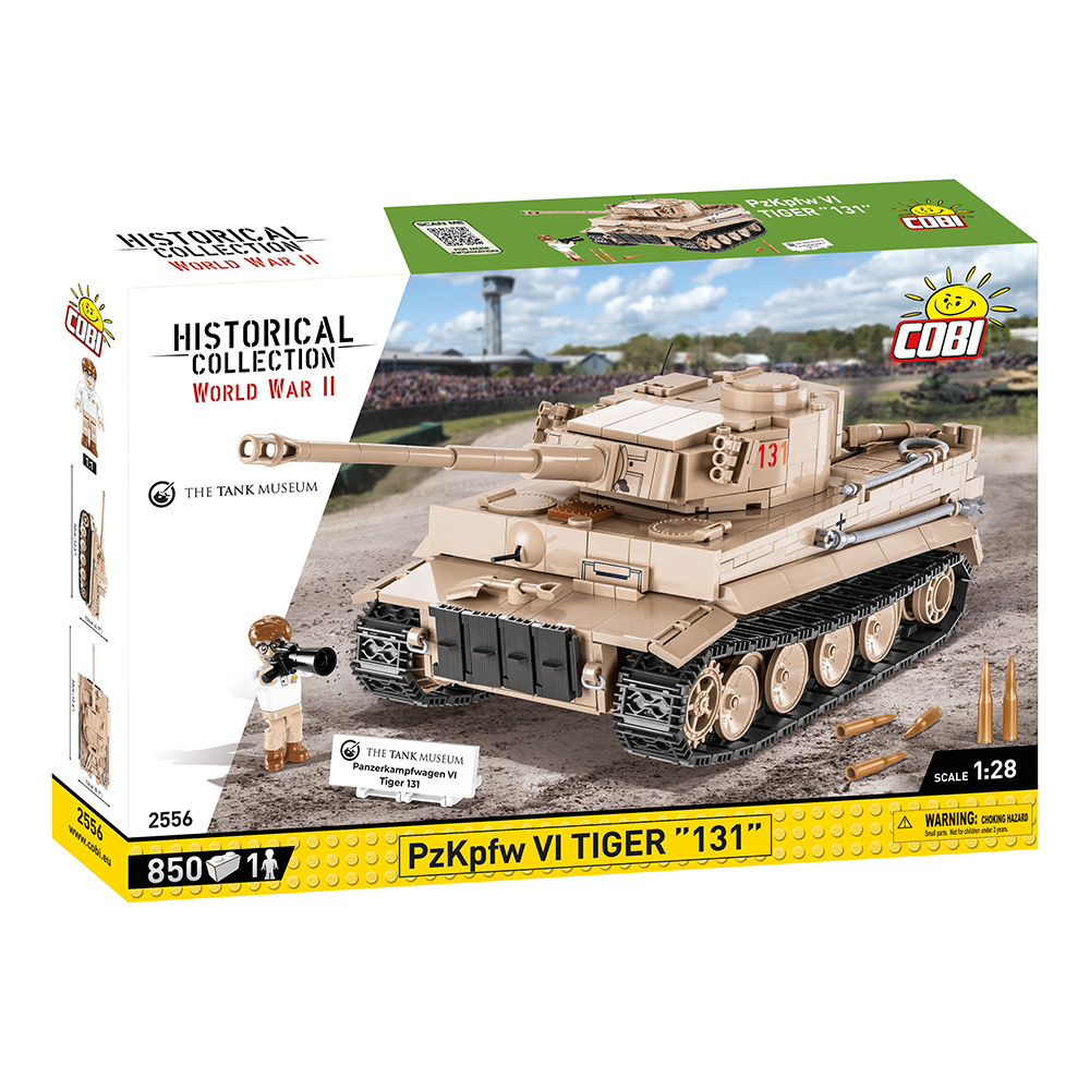 Cobi Historical Collection Bausatz Panzer PzKpfw VI Tiger 131 850 Teile 2556 Bild 2