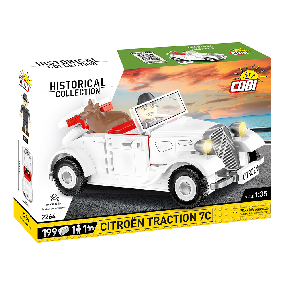 Cobi Historical Collection Bausatz 1934 Citroen Traction 7C 199 Teile 2264 Bild 1