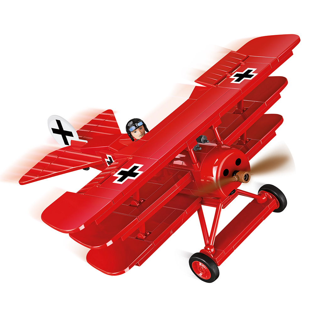 Cobi Historical Collection Bausatz Flugzeug Fokker Dr.1 Red Baron 174 Teile 2986