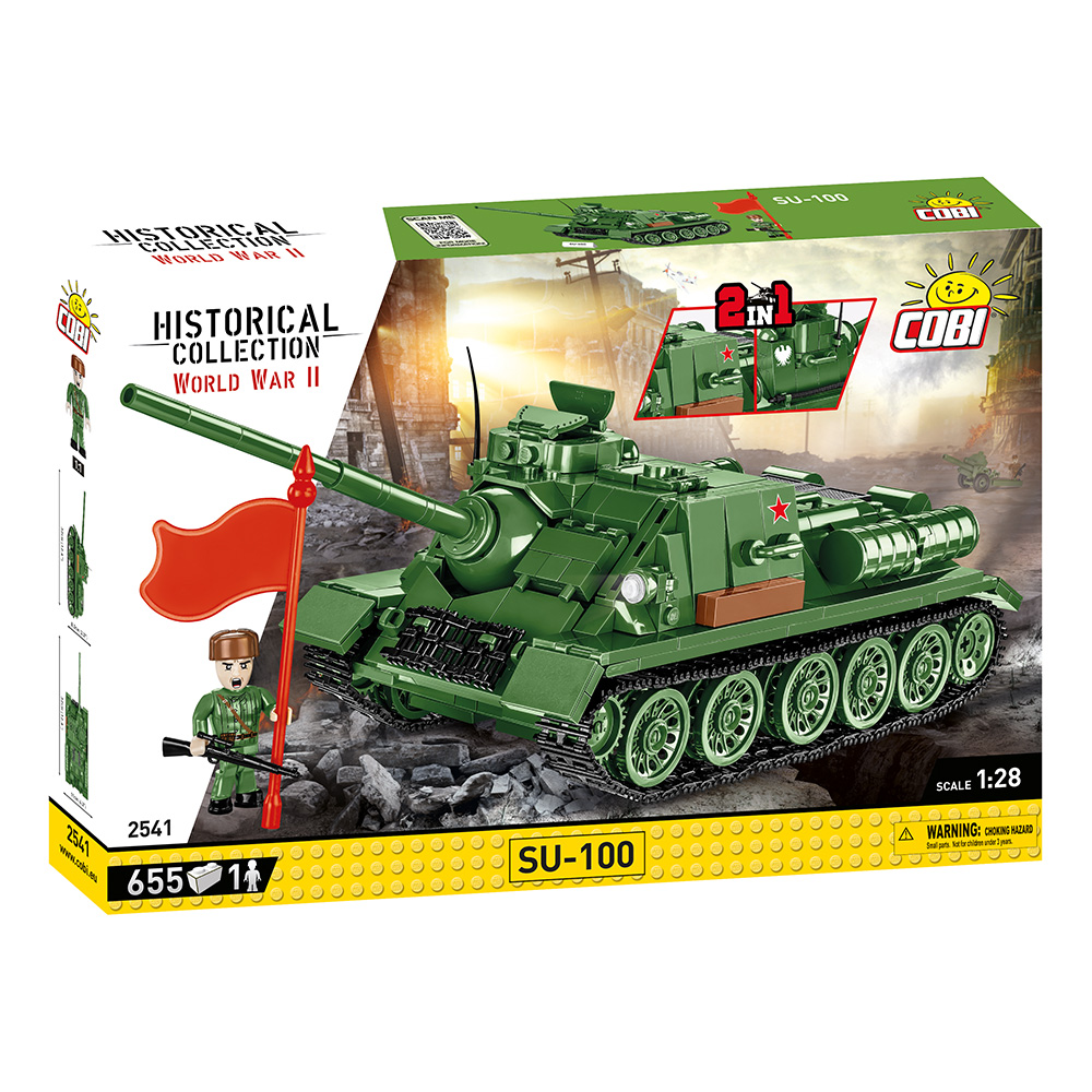 Cobi Historical Collection Bausatz Jagdpanzer SU-100 655 Teile 2541 Bild 2