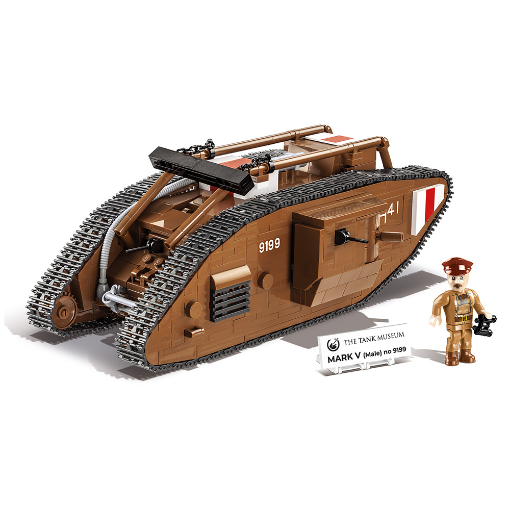 Cobi Historical Collection Bausatz Panzer Mark V - Male 837 Teile 2984 Bild 1