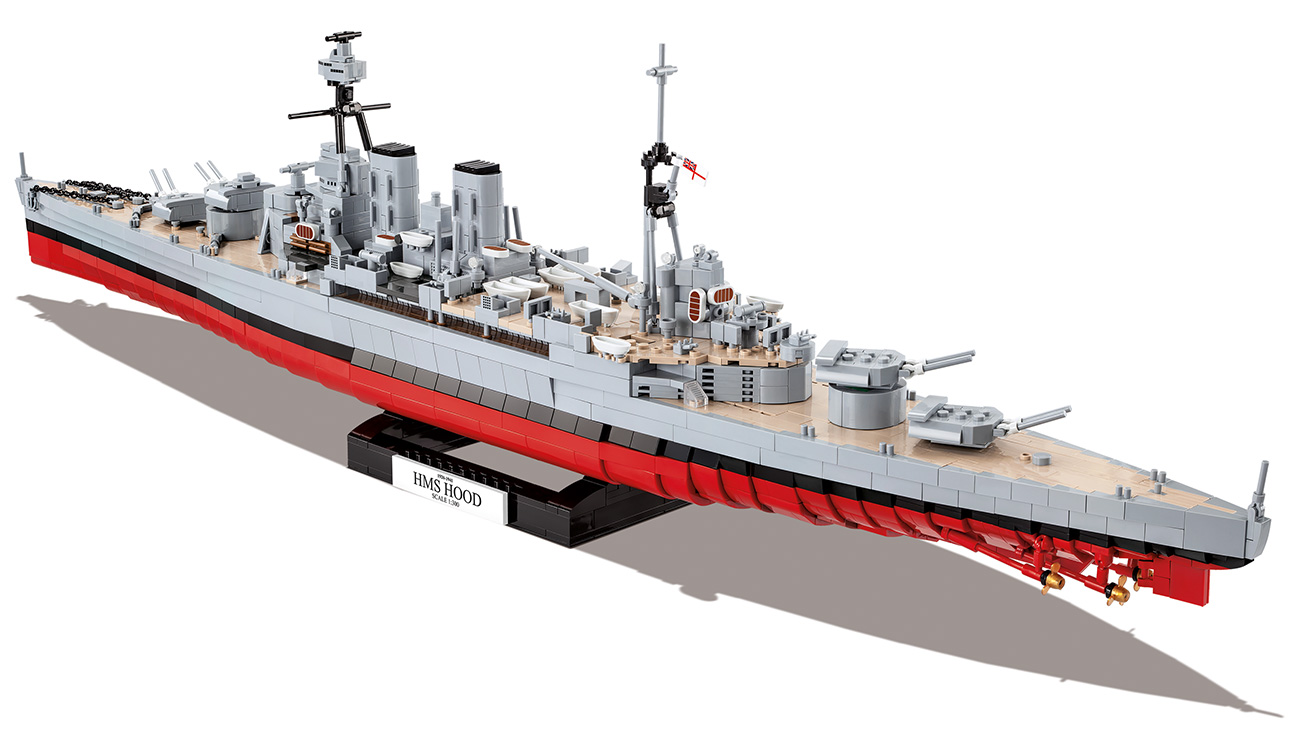 Cobi Historical Collection Bausatz Schlachtkreutzer HMS Hood 2613 Teile 4830 Bild 1