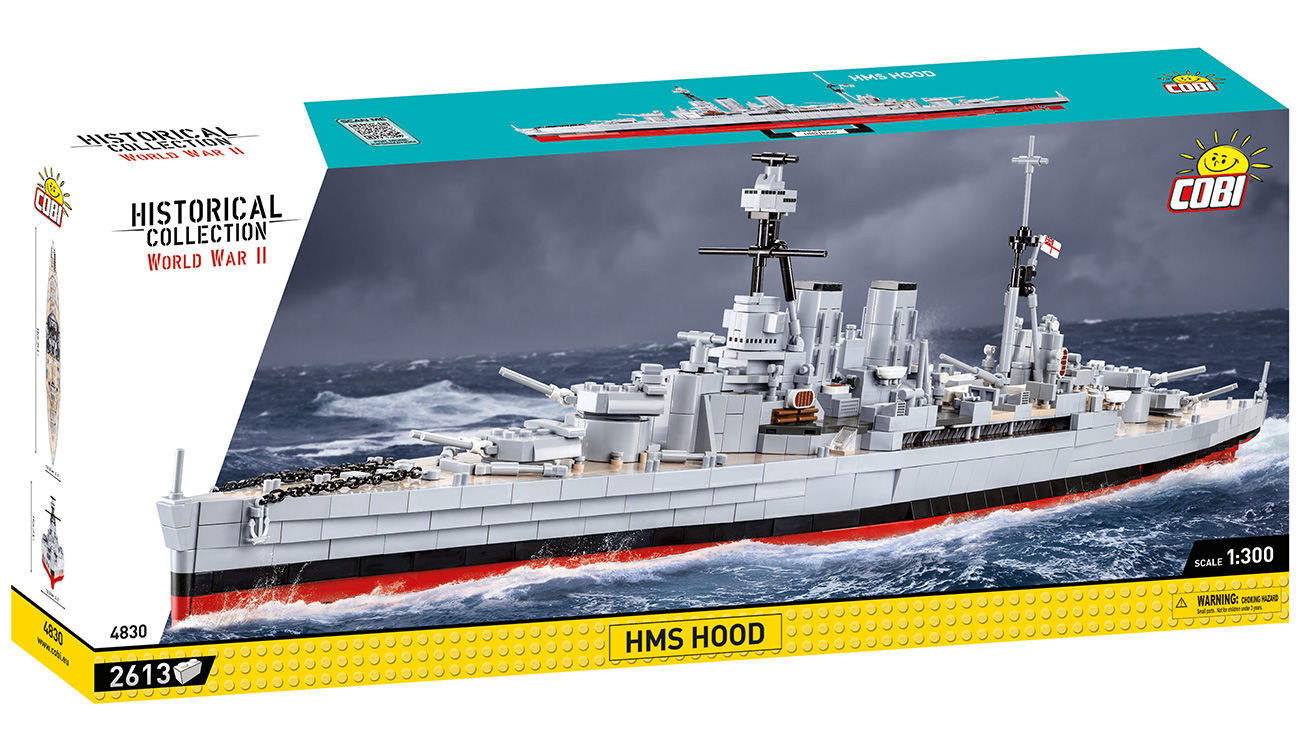 Cobi Historical Collection Bausatz Schlachtkreutzer HMS Hood 2613 Teile 4830 Bild 3