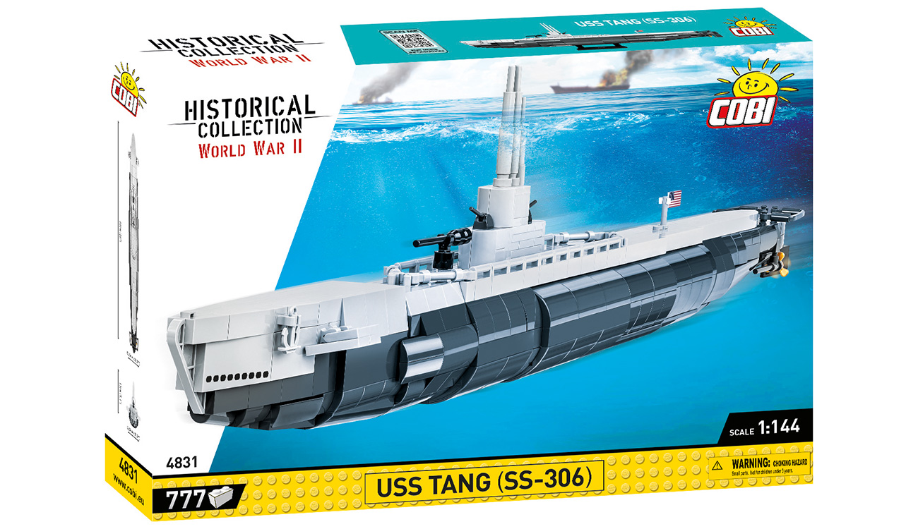 Cobi Historical Collection Bausatz U-Boot USS Tang - SS-306 777 Teile 4831 Bild 1