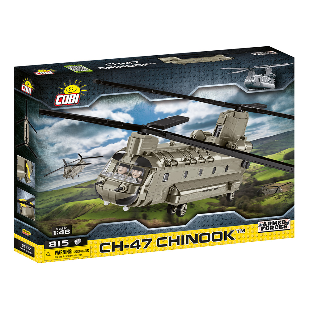 Cobi Armed Forces Bausatz Transporthubschrauber CH-47 Chinook 815 Teile 5807 Bild 1