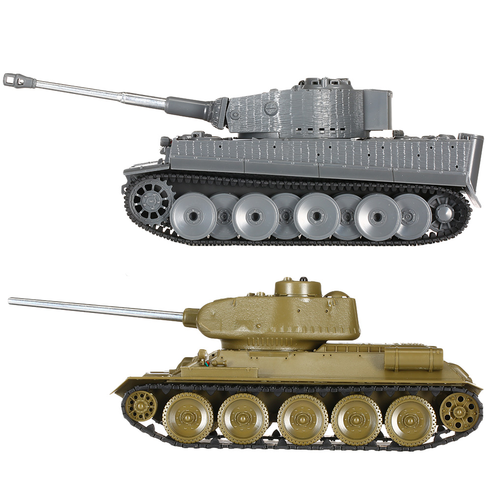 Torro Rc Panzer World of Tanks Set 1:30 RTR IR Tiger I + T34/85 Sound inkl. WOT Invide Code & Bonus Code Bild 2