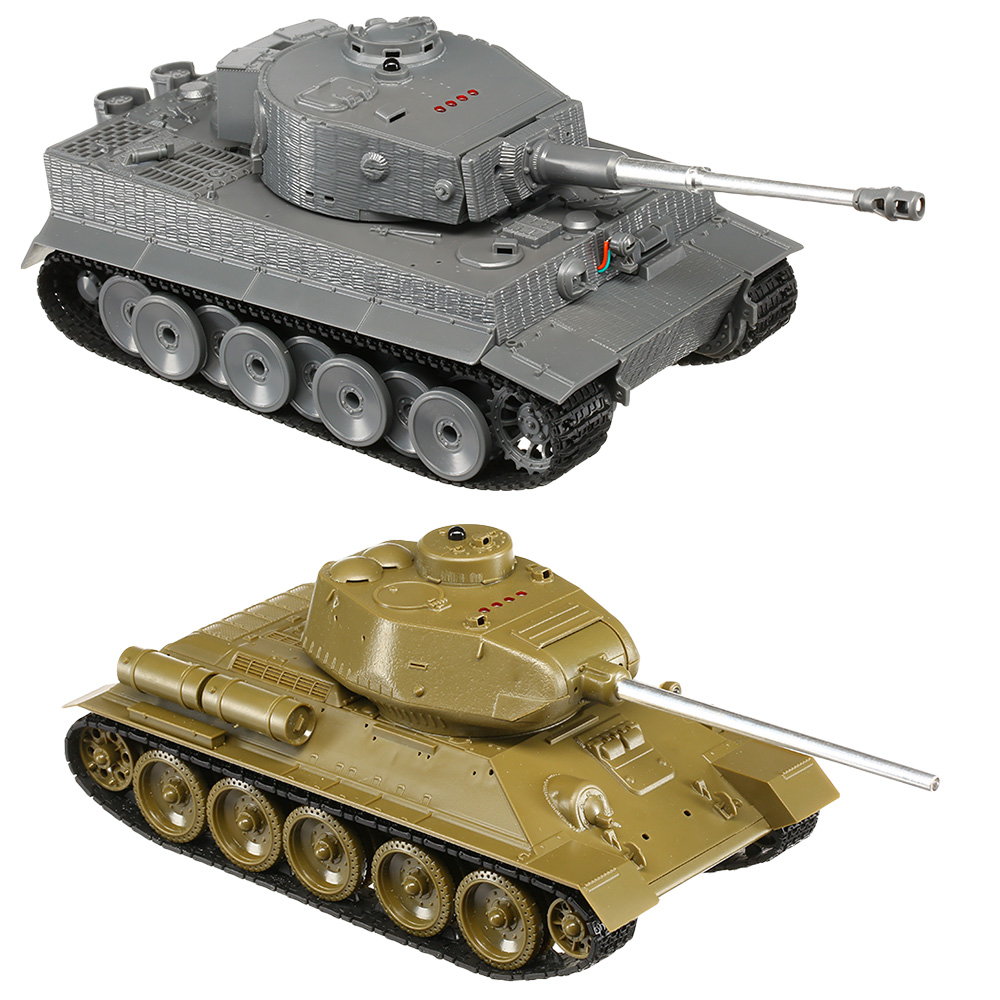 Torro Rc Panzer World of Tanks Set 1:30 RTR IR Tiger I + T34/85 Sound inkl. WOT Invide Code & Bonus Code Bild 6