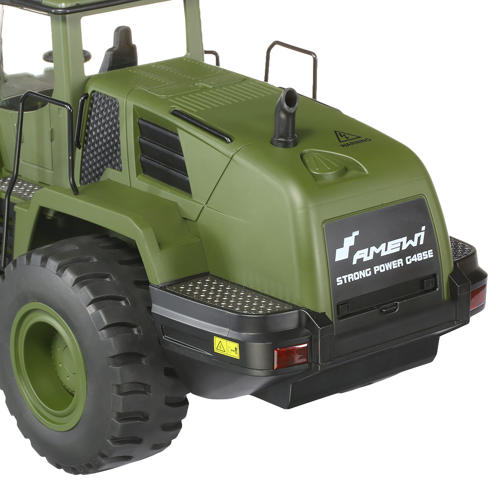 Amewi RC Radlader G485E ME Militr 1:14 RTR 10-Kanal oliv Bild 7