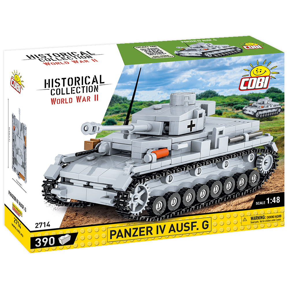 Cobi Historical Collection Bausatz Panzer IV Ausf. G 1:48 390 Teile 2714 Bild 1