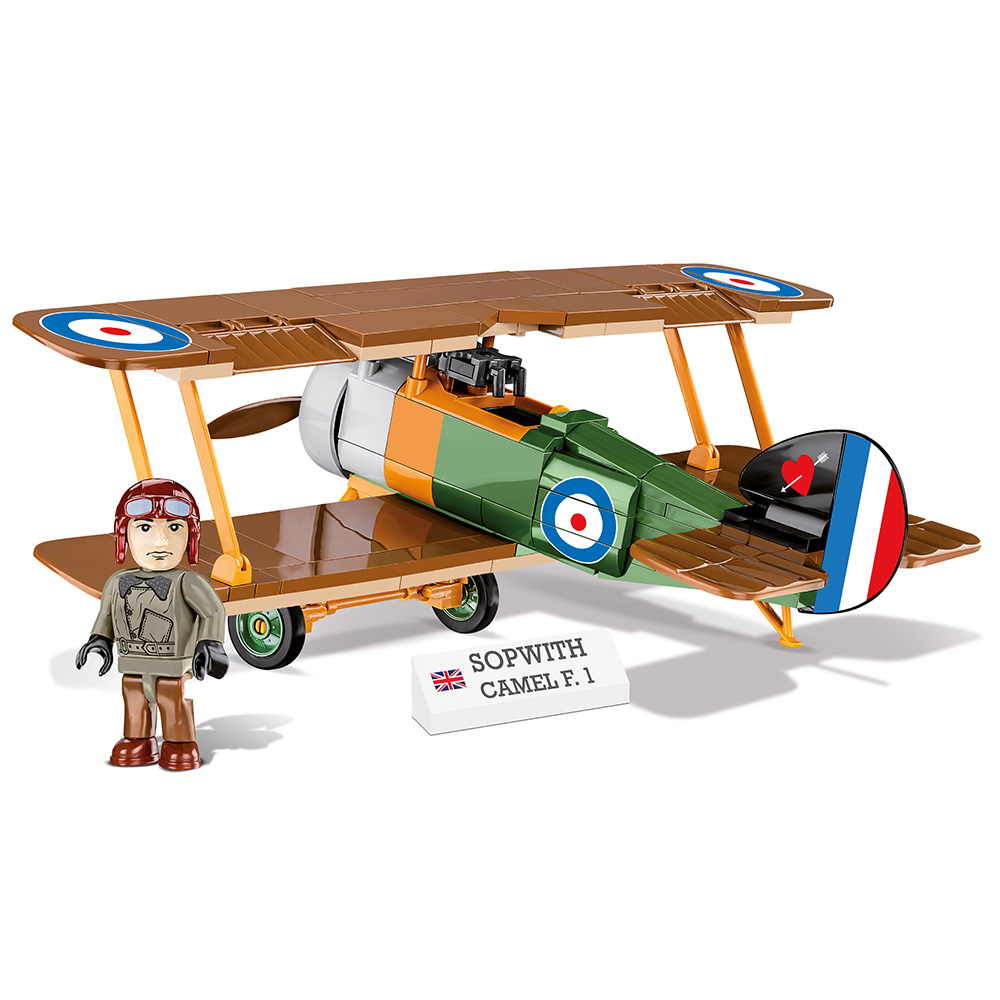 Cobi Historical Collection Bausatz Flugzeug Sopwith Camel F.1 176 Teile 2987 Bild 1