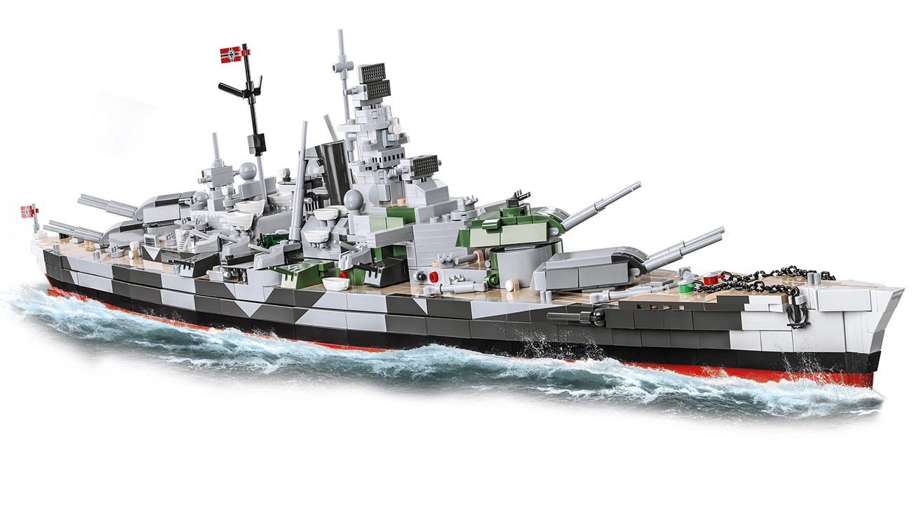 Cobi Historical Collection Bausatz Schlachtschiff Tirpitz - Executive Edition 2960 Teile 4838