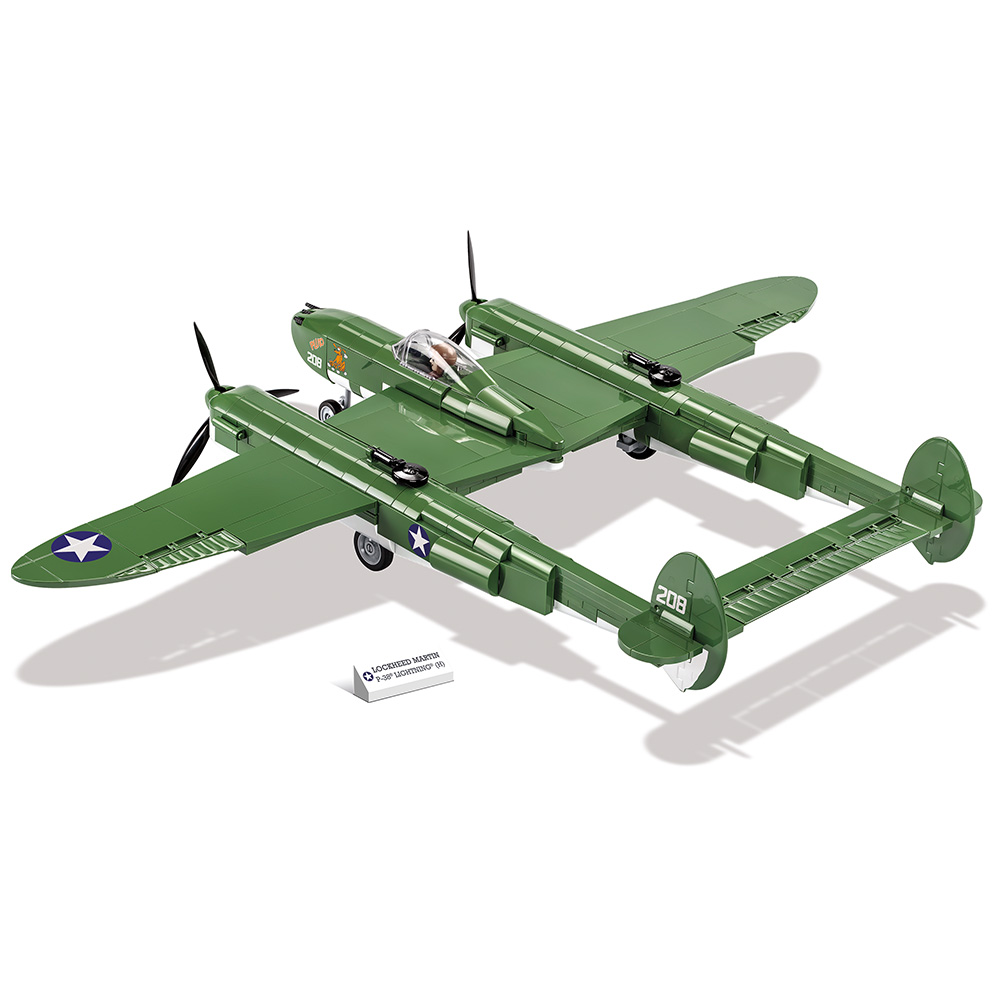 Cobi Historical Collection Bausatz Flugzeug Lockheed P-38H Lightning 545 Teile 5726 Bild 1