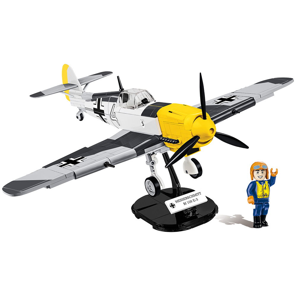 Cobi Historical Collection Bausatz Flugzeug Messerschmitt BF 109 E-3 333 Teile 5727 Bild 1