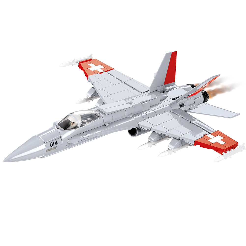 Cobi Armed Forces Bausatz Flugzeug F/A-18C Hornet Swiss Air Force 540 Teile 5819