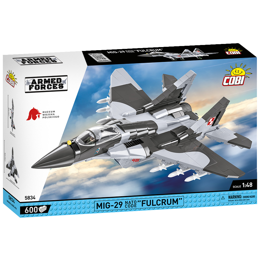 Cobi Armed Forces Bausatz Flugzeug MiG-29 Nato Code Fulcrum 600 Teile 5834 Bild 3