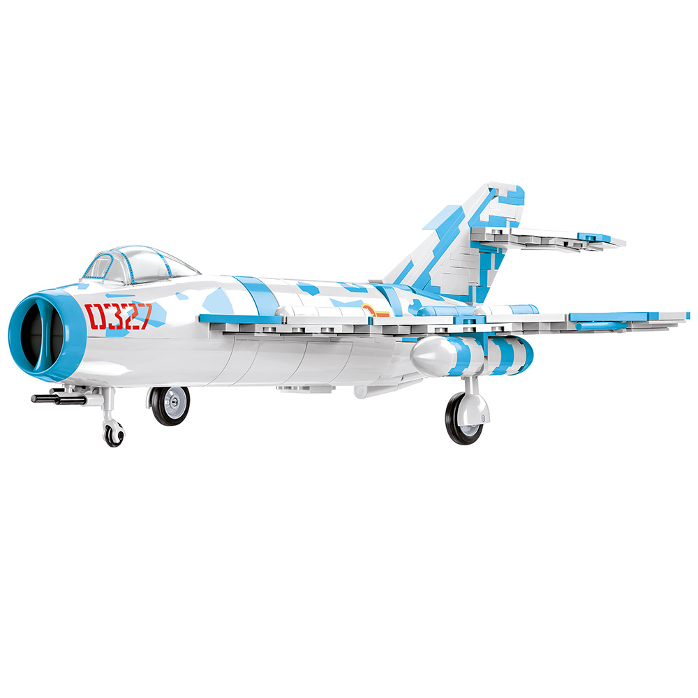 Cobi Historical Collection Bausatz Flugzeug MiG-17 Nato Code Fresco 577 Teile 2424 Bild 1