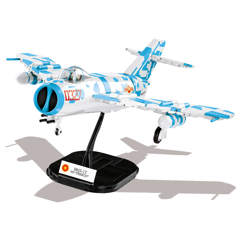 Cobi Historical Collection Bausatz Flugzeug MiG-17 Nato Code Fresco 577 Teile 2424 Bild 2