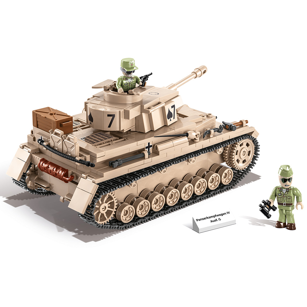 Cobi Historical Collection Bausatz Panzer IV Ausf. G DAK-Edition 559 Teile 2546 Bild 1