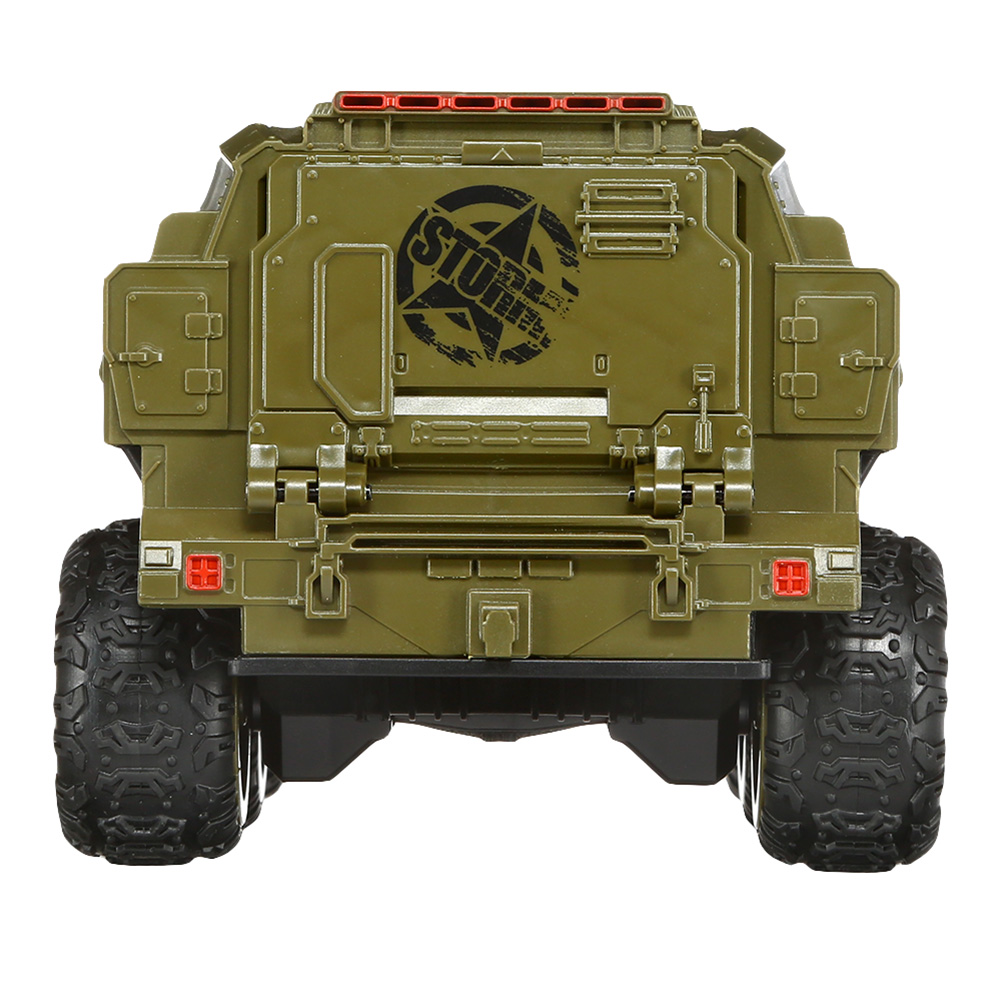 Amewi RC Militär Fahrzeug V-Guard 6WD 1:16 RTR oliv inkl. Beleuchtung Bild 9