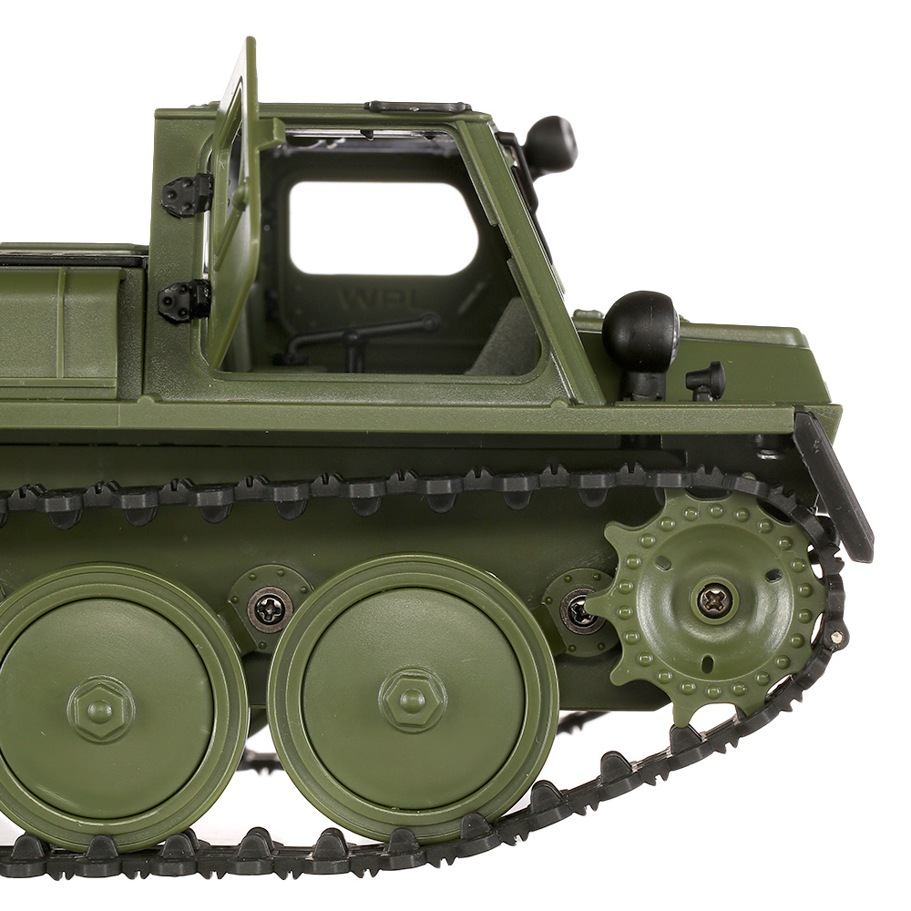 Amewi RC Militr Kettenfahrzeug GAZ-71 1:16 RTR 2,4GHZ oliv inkl. Beleuchtung Bild 7