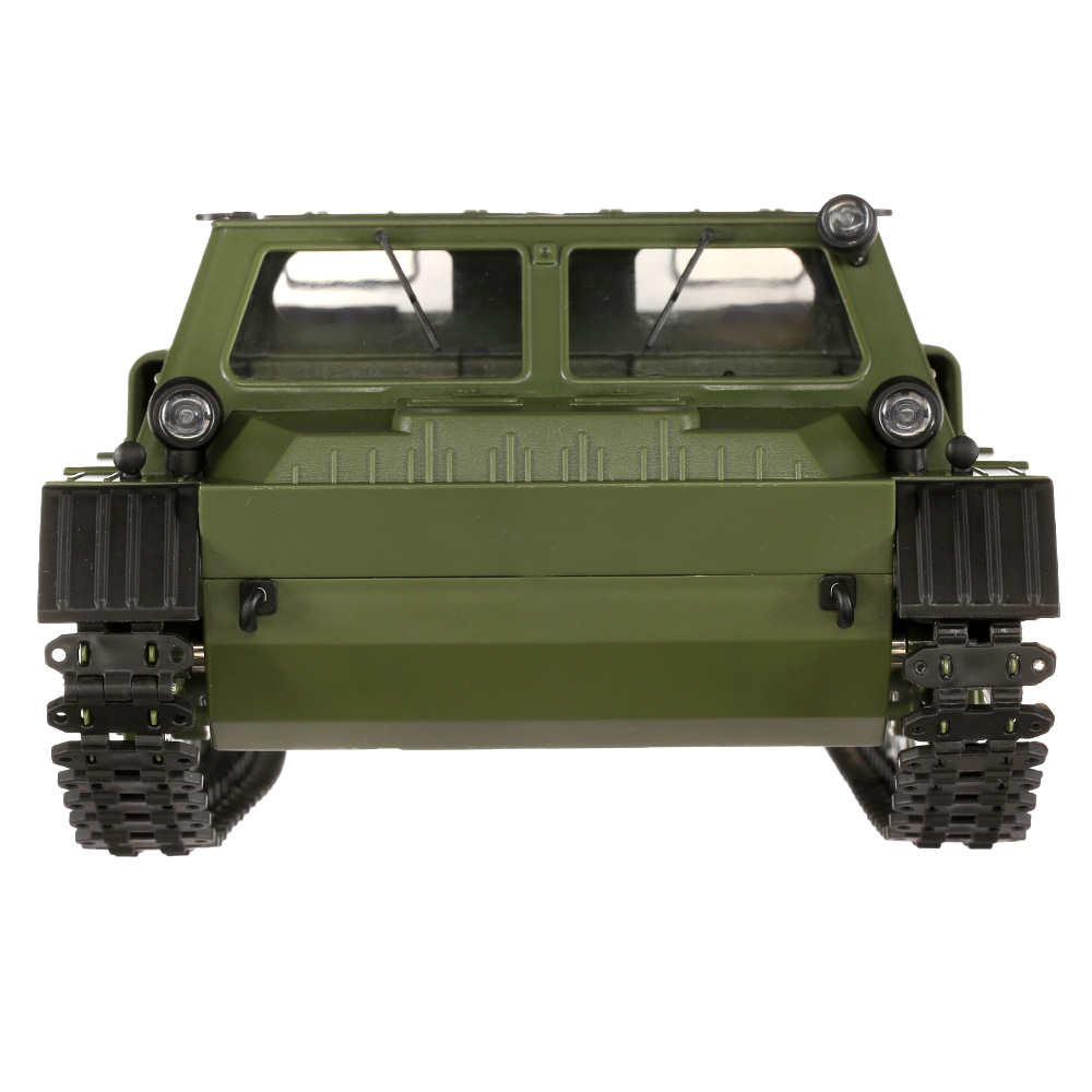 Amewi RC Militr Kettenfahrzeug GAZ-71 1:16 RTR 2,4GHZ oliv inkl. Beleuchtung Bild 8