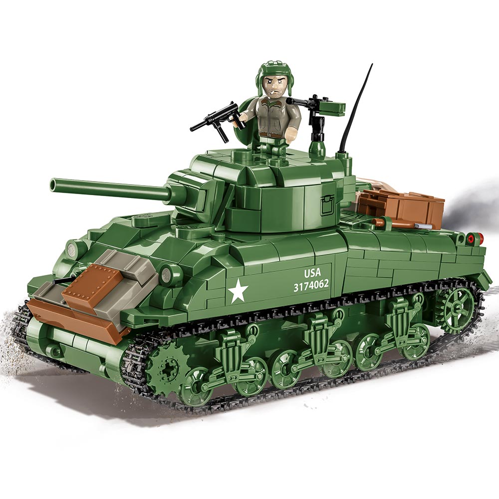 Cobi Company Of Heroes 3 Panzer Sherman M4A1 615 Teile 3044