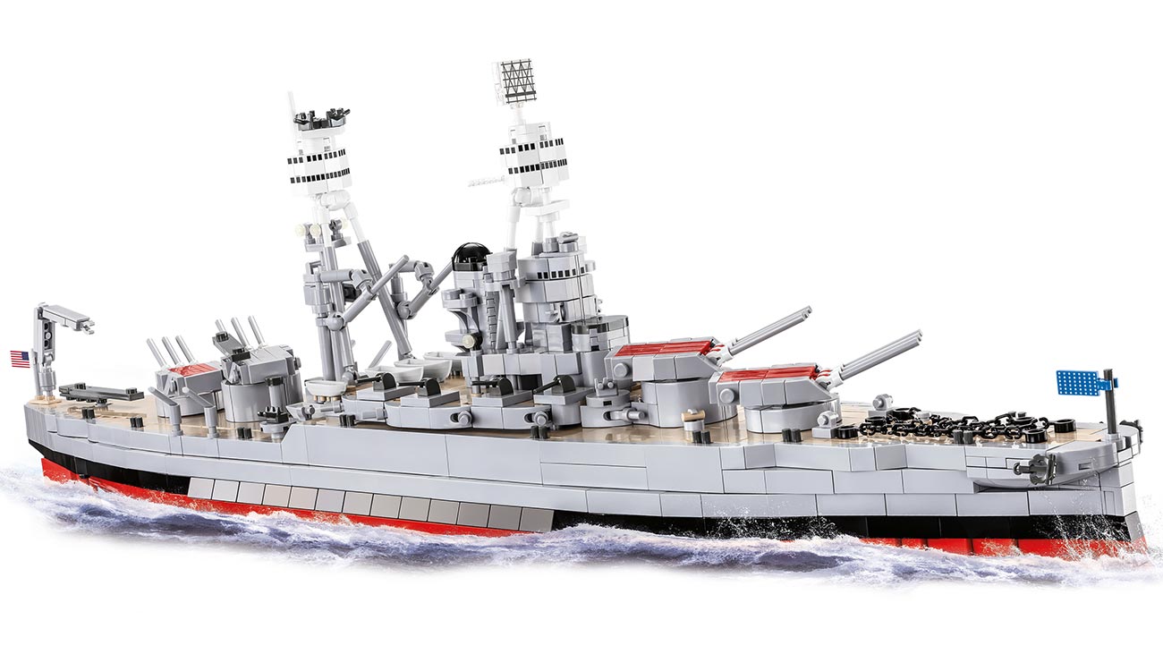 Cobi Historical Collection Bausatz Schlachtschiff USS Arizona BB-39 2046 Teile 4843