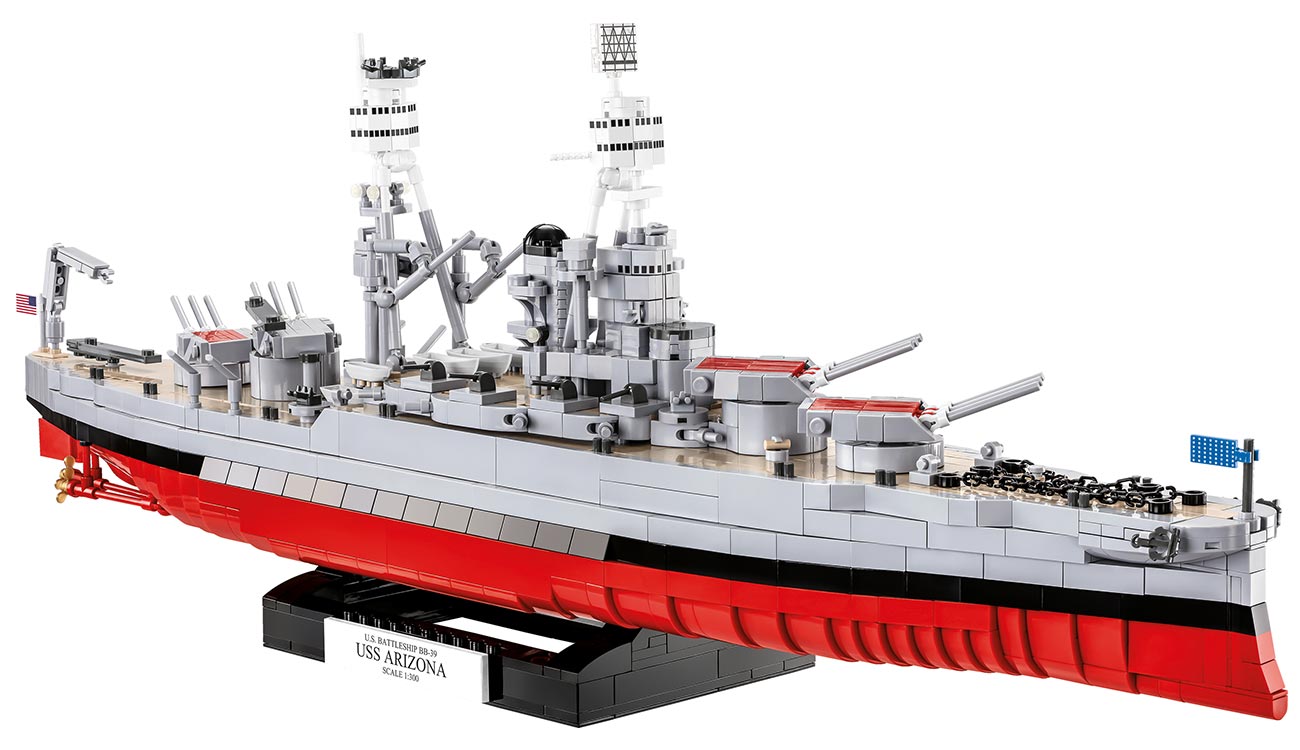 Cobi Historical Collection Bausatz Schlachtschiff USS Arizona BB-39 2046 Teile 4843 Bild 1