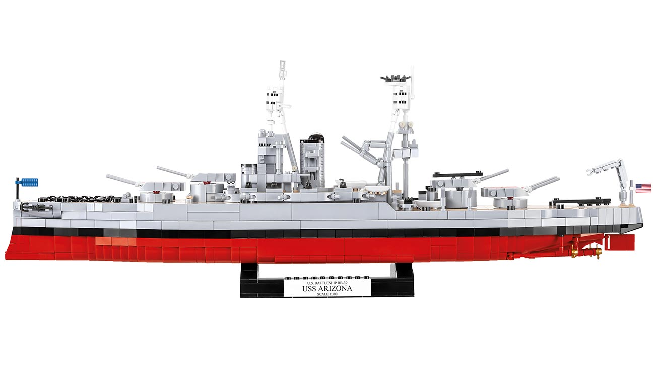 Cobi Historical Collection Bausatz Schlachtschiff USS Arizona BB-39 2046 Teile 4843 Bild 3