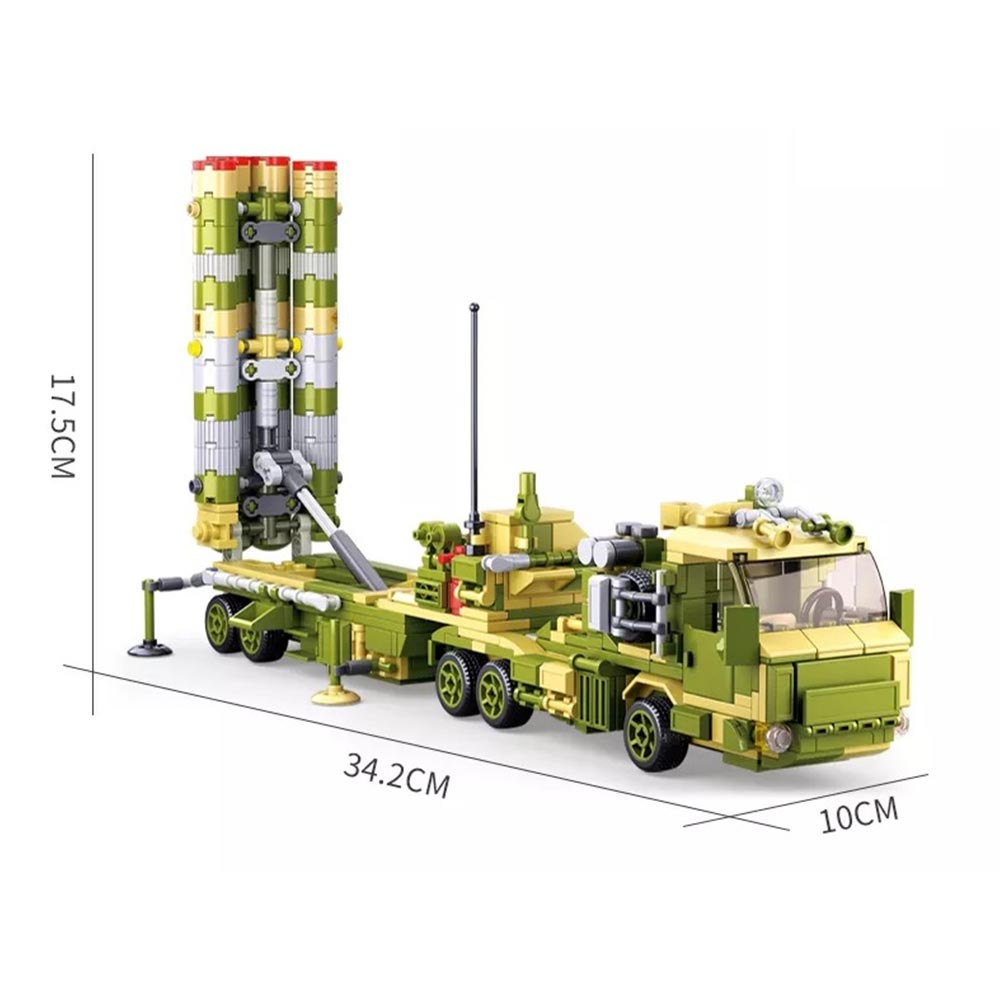 Sluban Bauset Launching Vehicle 713 Teile M38-B0758 Bild 2