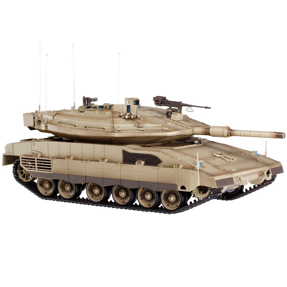 Heng-Long RC Panzer Merkava MK IV sand 1:16 schussfhig, Infrarot-Gefechtssystem, Rauch & Sound, Metallgetriebe, Metallkette Bild 5