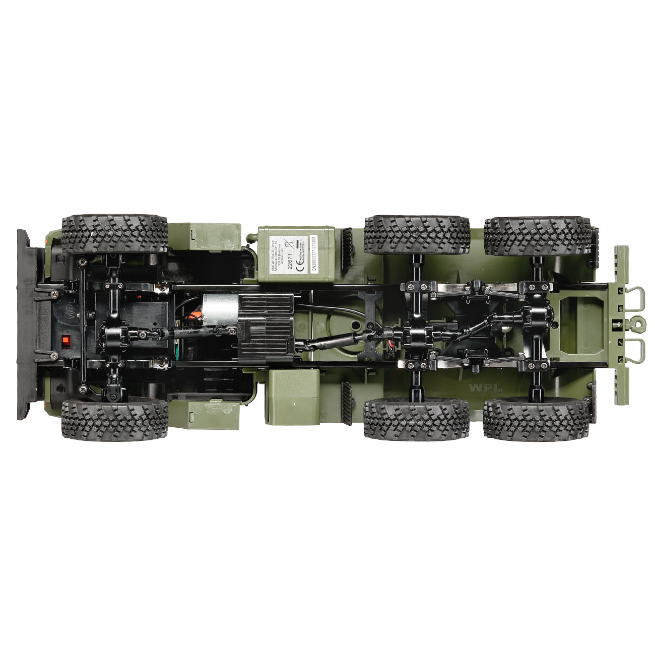 RC Militr LKW Ural B36 6WD mit Tieflader 1:16 RTR grn inkl. 2,4 GHz Fernsteuerung & LED-Beleuchtung Bild 11