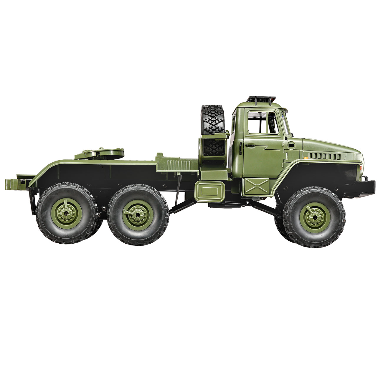 RC Militr LKW Ural B36 6WD mit Tieflader 1:16 RTR grn inkl. 2,4 GHz Fernsteuerung & LED-Beleuchtung Bild 4