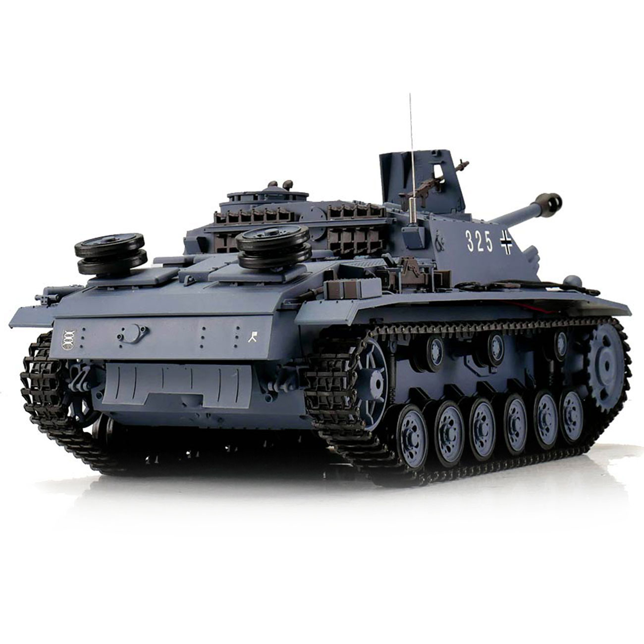 Torro RC Sturmgeschtz III Ausf. G Sd.Kfz. 142/1 / 1:16 RTR schussfhig grau Bild 2