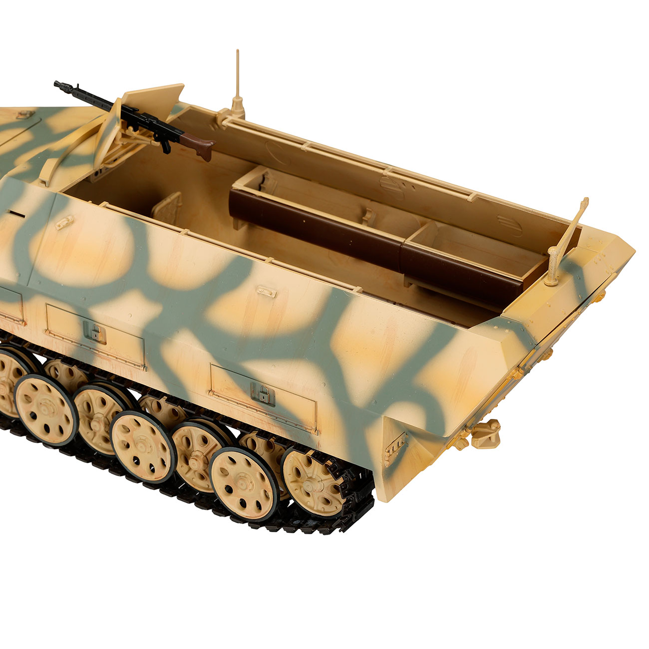 Torro RC 1:16 Sd. Kfz. 251/1 Ausf. D Halbkettenfahrzeug RTR Set mit Akku, Licht und Sound tarnfarben Bild 9