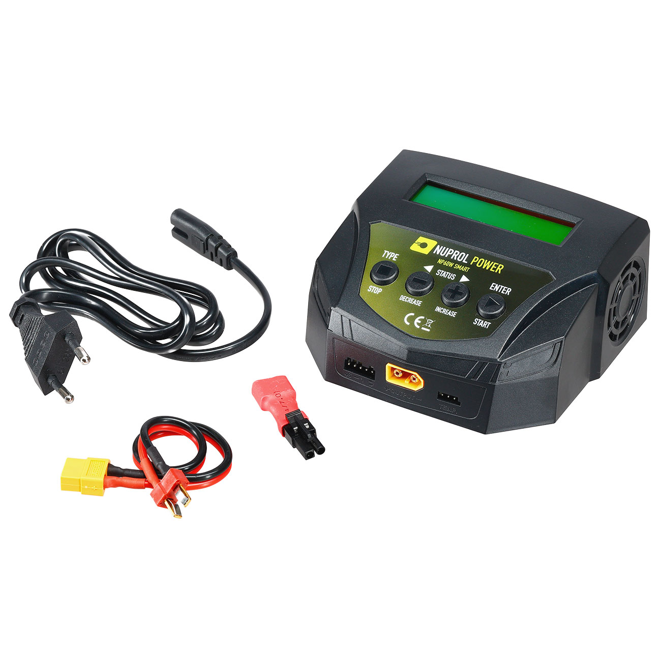 Nuprol Smart Charger Ladegert f. LiPo / LiFe 2-4 / NiMH 6-8 / Pb 6-12V 6A 60W 230V NPC-07