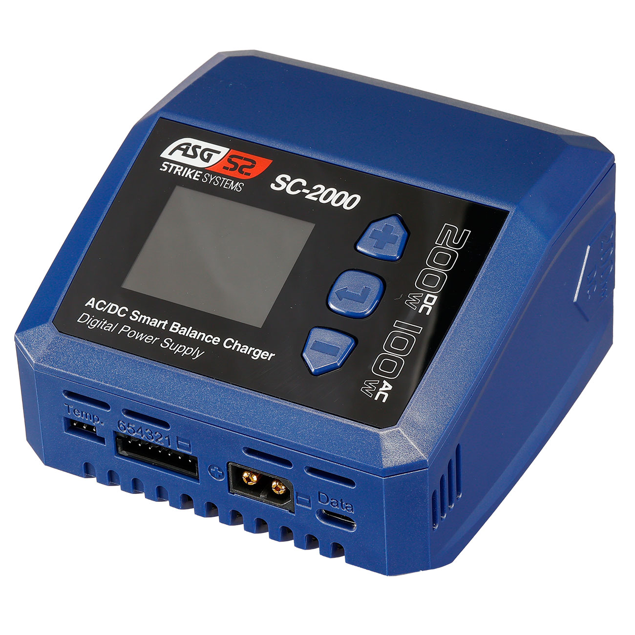 ASG SC-2000 Multi-Charger Ladegert f. LiPo / LiFe / NiMH / Pb 12A 100W / 200W 12V / 230V Bild 1