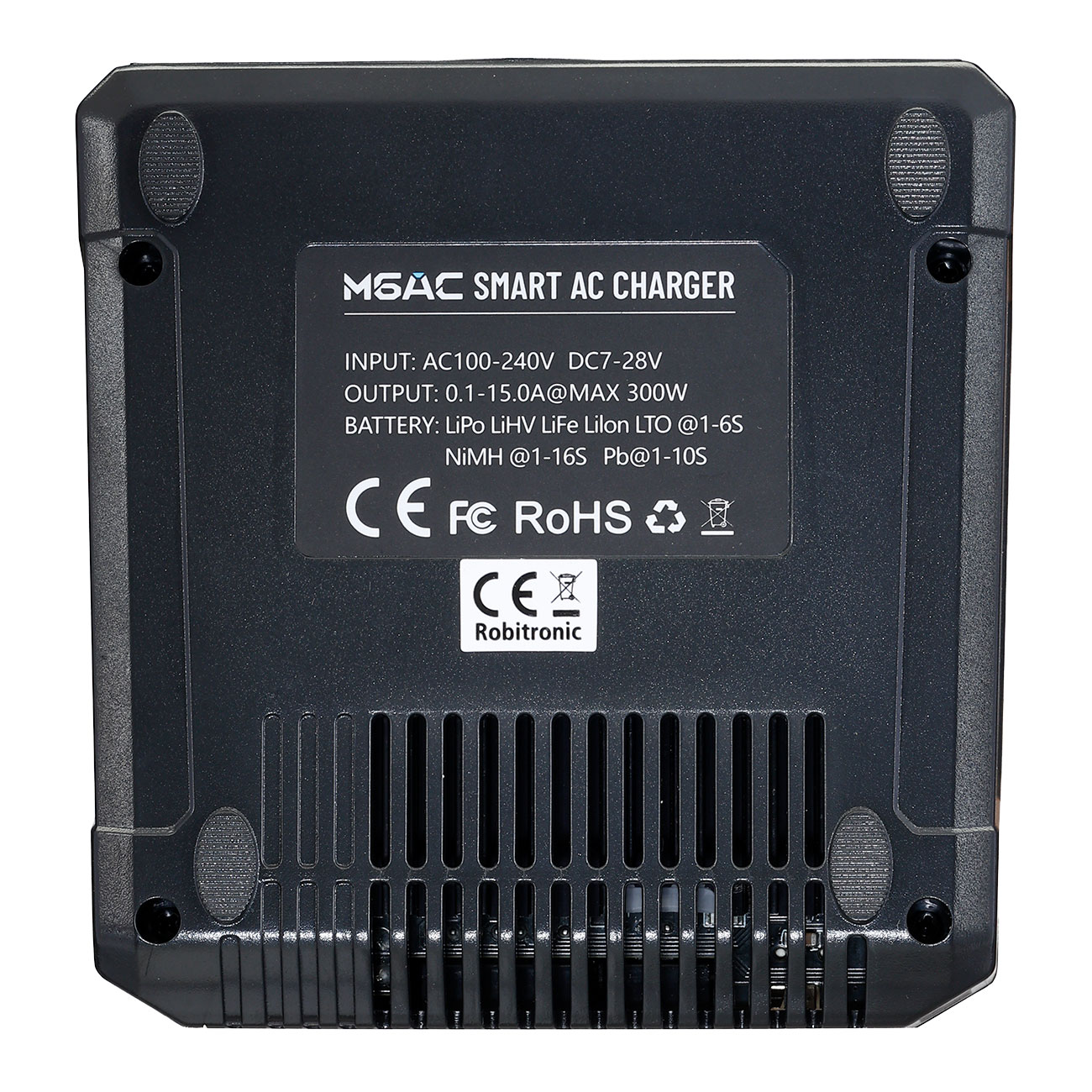 ToolkitRC M6AC Smart Charger Ladeger�t f. LiPo / NiMH / Pb 1-6S 0,1-15A 300W 12 / 230V TK13800 Bild 4