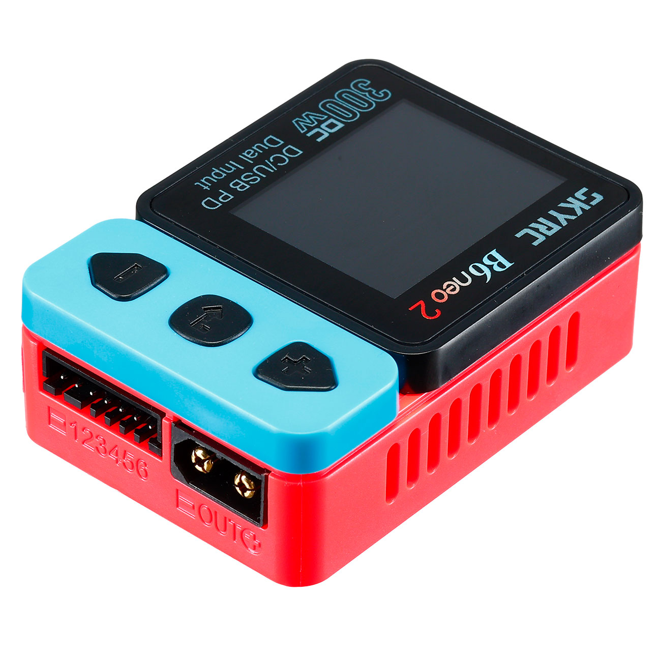 SKYRC B6neo 2 Smart Charger Ladeger�t f. LiPo / NiMH / Pb 1-6S 15A 300W 7-28V blau / rot SK100225-01 Bild 2