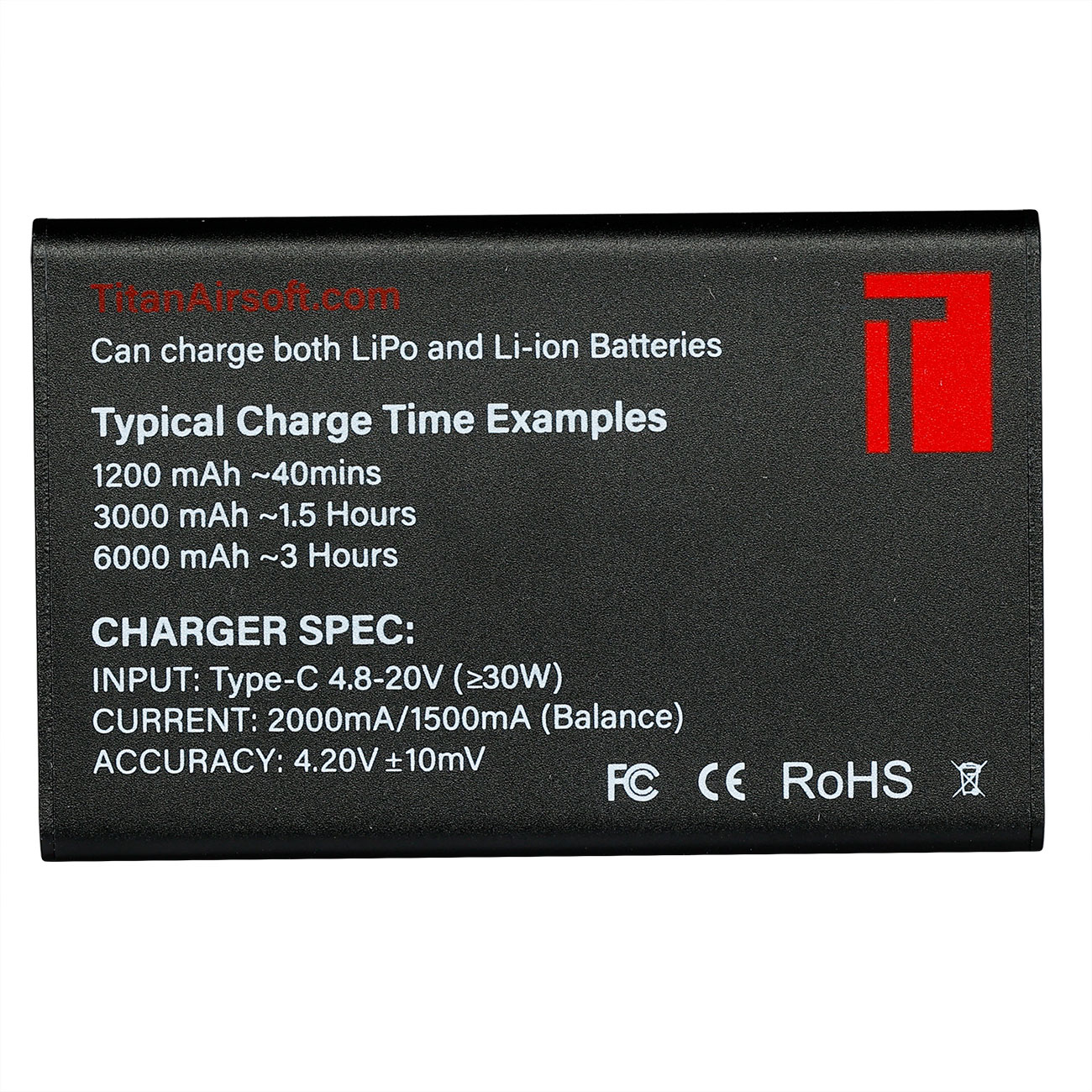 Titan Digital Smart Charger V2 Ladeger�t f. LiIon / LiPo 2-3S 2A 5-20 / 230V Bild 5