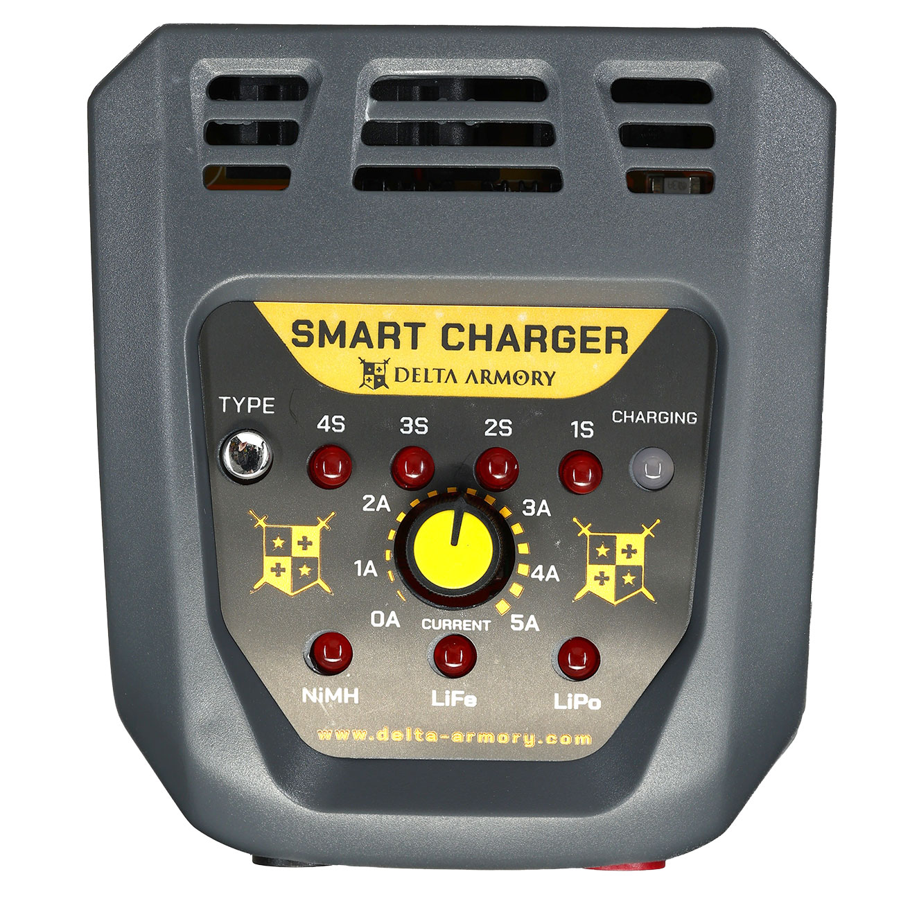 Delta Armory Smart Charger Ladeger�t schwarz f. LiPo / LiFe 1-4 / NiMH 1-12 5A 50W 12 / 230V Bild 3