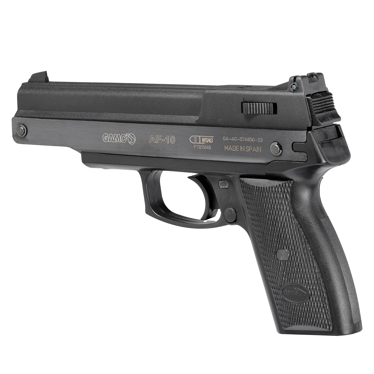 Gamo AF-10 Pump-Luftpistole 4,5mm Diabolo/BB schwarz Bild 2
