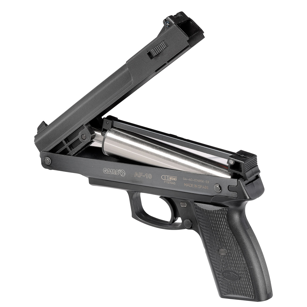 Gamo AF-10 Pump-Luftpistole 4,5mm Diabolo/BB schwarz Bild 3