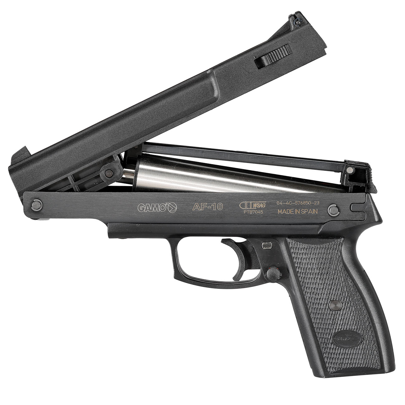 Gamo AF-10 Pump-Luftpistole 4,5mm Diabolo/BB schwarz Bild 9