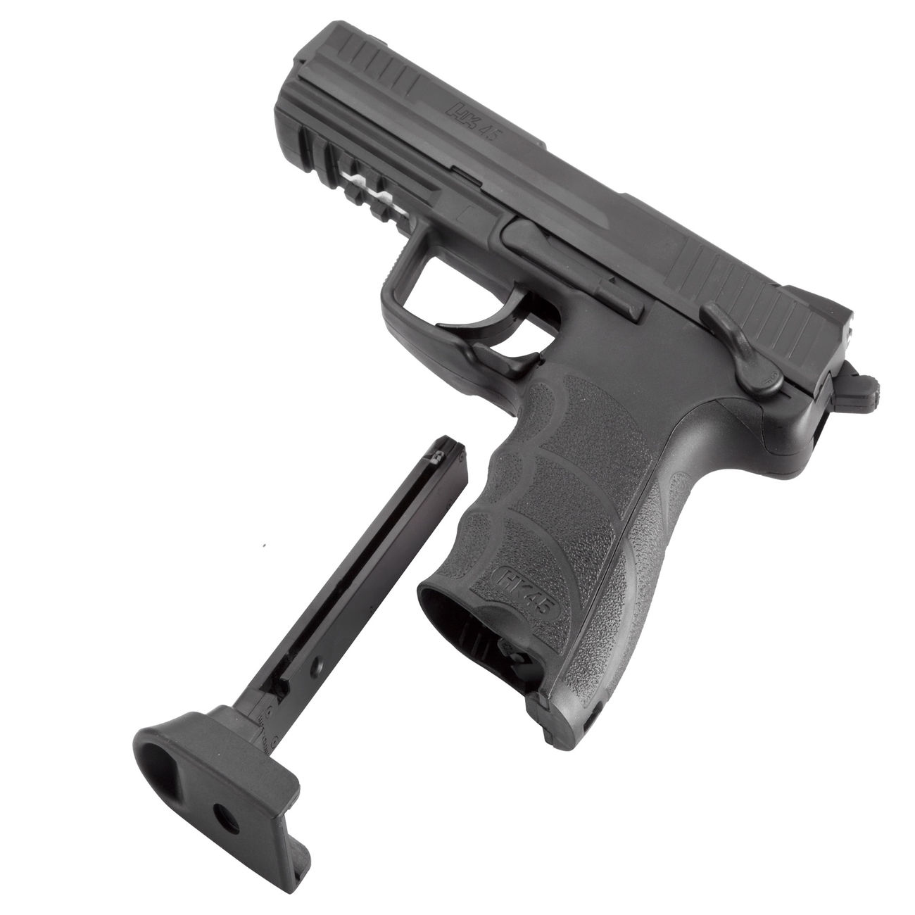 Heckler & Koch HK45 CO2 Luftpistole Metallschlitten NBB 4,5mm BB schwarz Bild 4