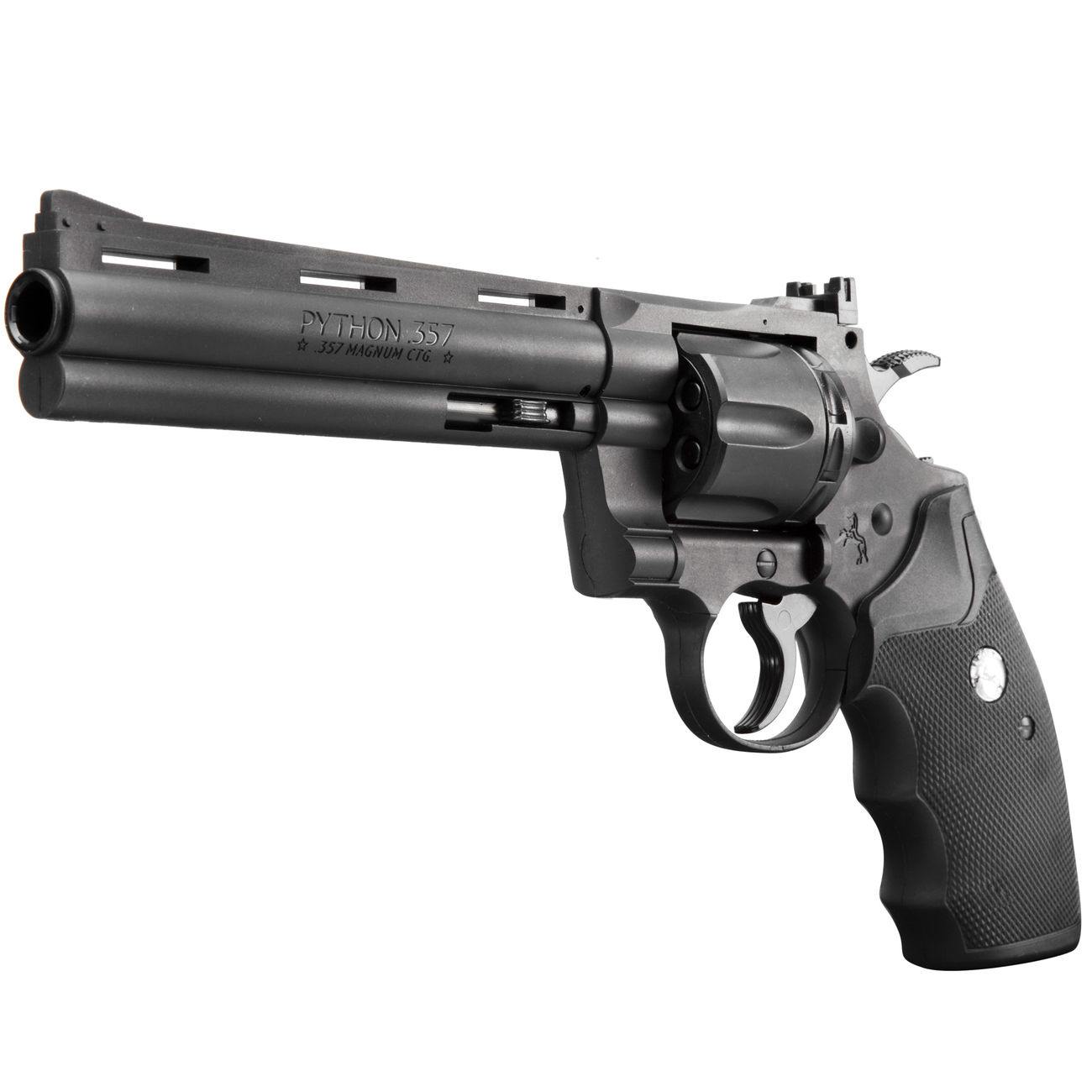 Colt Python 6 CO2 Revolver 4,5mm Diabolo/BB schwarz Bild 1