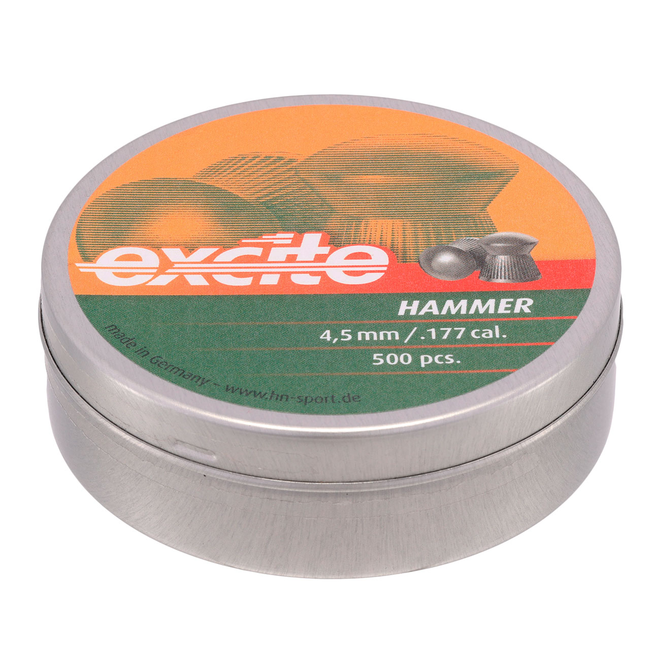 H&N Rundkopf-Diabolos Excite Hammer 4,5mm 500 Stck Bild 1