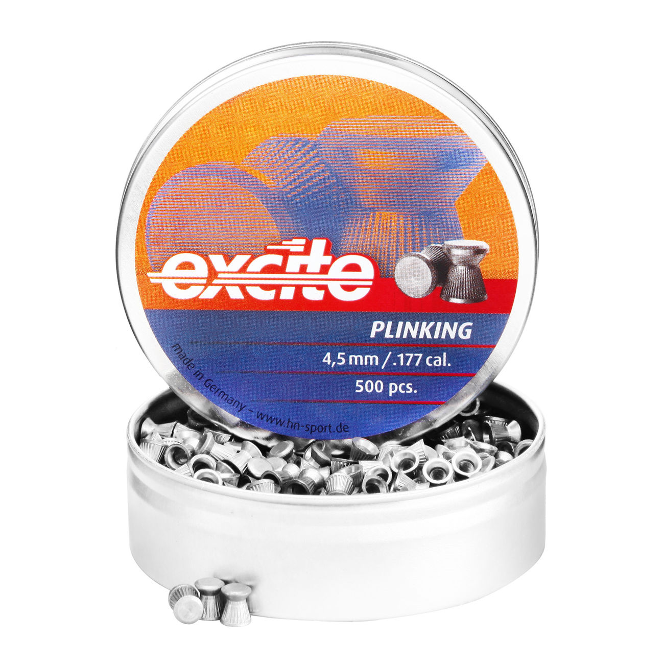 H&N FlachkopfDiabolos Excite Plinking 4,5mm 500 Stück kaufen