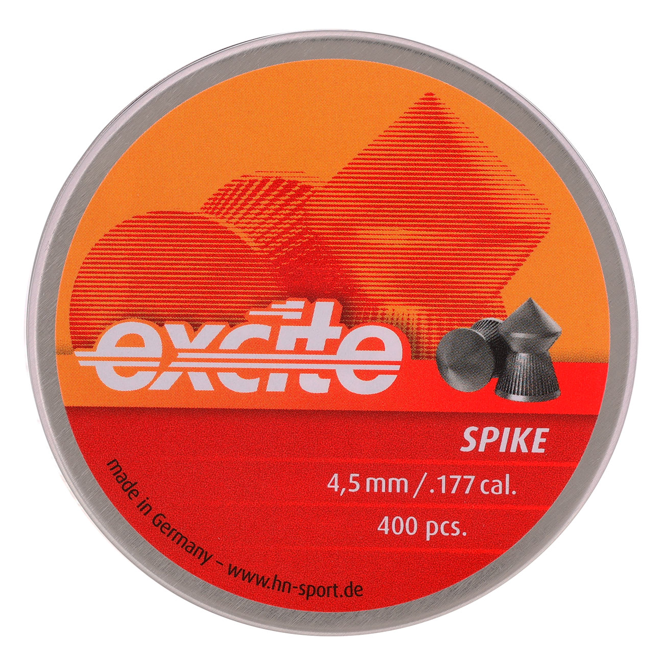 H&N Spitzkopf-Diabolos Excite Spike 4,5mm 400 Stck Bild 3